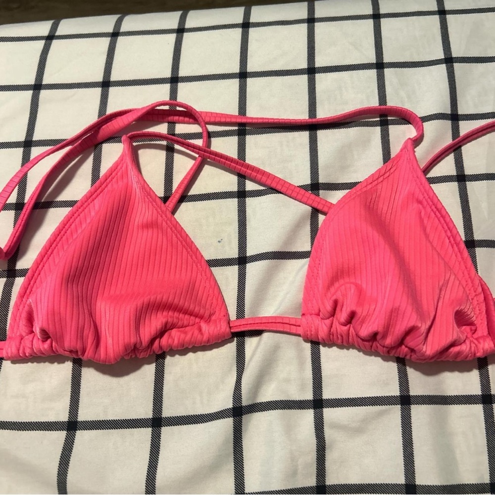 Wild Fable Hot Pink Bikini Top